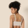 imageAmazon Essentials Womens Active FormFlex Buttery Soft Light Support Bandeau Sports Bra with Adjustable StrapsTaupe
