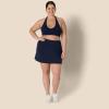 imageAmazon Essentials Womens Active FormFlex Buttery Soft Light Support Halter VNeck Sports BraNavy