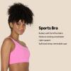 imageAmazon Essentials Womens Active FormFlex Buttery Soft Light Support One Shoulder Strappy Back Sports BraFlamingo Pink