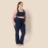 imageAmazon Essentials Womens Active FormFlex Buttery Soft Light Support Square Neck Racerback Sports BraNavy