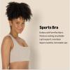 imageAmazon Essentials Womens Active FormFlex Buttery Soft Light Support Square Neck Racerback Sports BraTaupe
