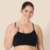 imageAmazon Essentials Womens Active FormFlex Buttery Soft Light Support YBack Thin Strap Yoga Sports BraBlack