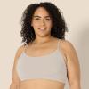 imageAmazon Essentials Womens Active FormFlex Buttery Soft Light Support YBack Thin Strap Yoga Sports BraTaupe