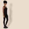 imageAmazon Essentials Womens Active Formflex Buttery Soft One Piece Full Length Leggings Jumpsuit with BuiltIn BraBlack