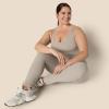 imageAmazon Essentials Womens Active Formflex Buttery Soft One Piece Full Length Leggings Jumpsuit with BuiltIn BraTaupe