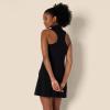 imageAmazon Essentials Womens Active Formflex Buttery Soft Polo Tennis Dress with Builtin Bra ampamp ShortsBlack