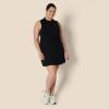 imageAmazon Essentials Womens Active Formflex Buttery Soft Polo Tennis Dress with Builtin Bra ampamp ShortsBlack