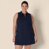 imageAmazon Essentials Womens Active Formflex Buttery Soft Polo Tennis Dress with Builtin Bra ampamp ShortsNavy
