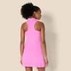 imageAmazon Essentials Womens Active Formflex Buttery Soft Polo Tennis Dress with Builtin Bra ampamp ShortsPink