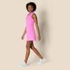 imageAmazon Essentials Womens Active Formflex Buttery Soft Polo Tennis Dress with Builtin Bra ampamp ShortsPink