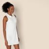 imageAmazon Essentials Womens Active Formflex Buttery Soft Polo Tennis Dress with Builtin Bra ampamp ShortsWhite