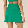 imageAmazon Essentials Womens Active Formflex Buttery Soft Tennis Skirt with Builtin Shorts with PocketsEmerald Green