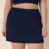 imageAmazon Essentials Womens Active Formflex Buttery Soft Tennis Skirt with Builtin Shorts with PocketsNavy