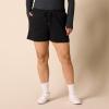 imageAmazon Essentials Womens Active Sweat StandardFit High Waist 4quot ShortsBlack