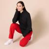 imageAmazon Essentials Womens Active Sweat StandardFit LongSleeve Hoodie SweatshirtBlack