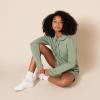 imageAmazon Essentials Womens Active Sweat StandardFit LongSleeve Hoodie SweatshirtSage Green