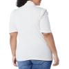 imageAmazon Essentials Womens Cotton Modal Draped Puff Sleeve TurtleneckIvory