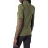 imageAmazon Essentials Womens Cotton Modal Draped Puff Sleeve TurtleneckOlive