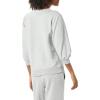 imageAmazon Essentials Womens French Terry Fleece Crewneck Sweatshirt with Sleeve DetailGrey Heather