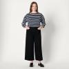 imageAmazon Essentials Womens High Rise Wide Leg JeanBlack