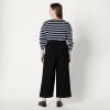 imageAmazon Essentials Womens High Rise Wide Leg JeanBlack