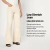 imageAmazon Essentials Womens High Rise Wide Leg JeanEcru