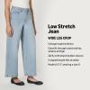 imageAmazon Essentials Womens High Rise Wide Leg JeanIced Blue Light Wash