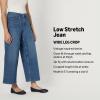 imageAmazon Essentials Womens High Rise Wide Leg JeanMedium Blue Vintage