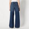 imageAmazon Essentials Womens High Rise Wide Leg JeanStone Dark Wash