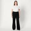 imageAmazon Essentials Womens High Stretch HighRise Flare JeanBlack