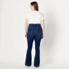 imageAmazon Essentials Womens High Stretch HighRise Flare JeanDark Shadow Wash