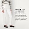 imageAmazon Essentials Womens High Stretch HighRise Skinny JeanWhite
