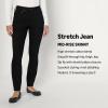 imageAmazon Essentials Womens High Stretch MidRise Skinny JeanBlack