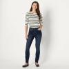 imageAmazon Essentials Womens High Stretch MidRise Skinny JeanDark Wash