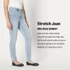 imageAmazon Essentials Womens High Stretch MidRise Skinny JeanIced Blue Light Wash