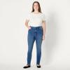 imageAmazon Essentials Womens High Stretch MidRise Skinny JeanMedium Blue