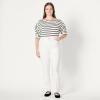 imageAmazon Essentials Womens High Stretch MidRise Skinny JeanWhite