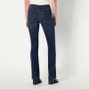 imageAmazon Essentials Womens High Stretch SlimFit MidRise Bootcut JeanDark Midnight Wash