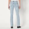 imageAmazon Essentials Womens High Stretch SlimFit MidRise Bootcut JeanTinted Ice Light Wash