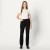imageAmazon Essentials Womens HighRise Straight Leg JeanBlack