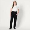 imageAmazon Essentials Womens HighRise Straight Leg JeanBlack