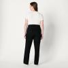 imageAmazon Essentials Womens HighRise Straight Leg JeanBlack