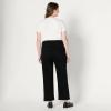 imageAmazon Essentials Womens HighRise Straight Leg JeanBlack
