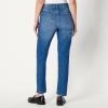 imageAmazon Essentials Womens HighRise Straight Leg JeanMedium Blue