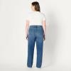 imageAmazon Essentials Womens HighRise Straight Leg JeanMedium Blue Vintage