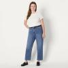 imageAmazon Essentials Womens HighRise Straight Leg JeanMedium Blue Vintage