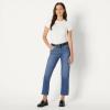 imageAmazon Essentials Womens HighRise Straight Leg JeanMedium Blue Vintage