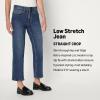 imageAmazon Essentials Womens HighRise Straight Leg JeanStone Dark Wash