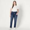 imageAmazon Essentials Womens HighRise Straight Leg JeanStone Dark Wash