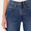 imageAmazon Essentials Womens Low Stretch HighRise Barrel Leg JeanStone Dark Wash